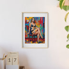 Poster mit Holzrahmen, Art.-Nr. AP 00145 P