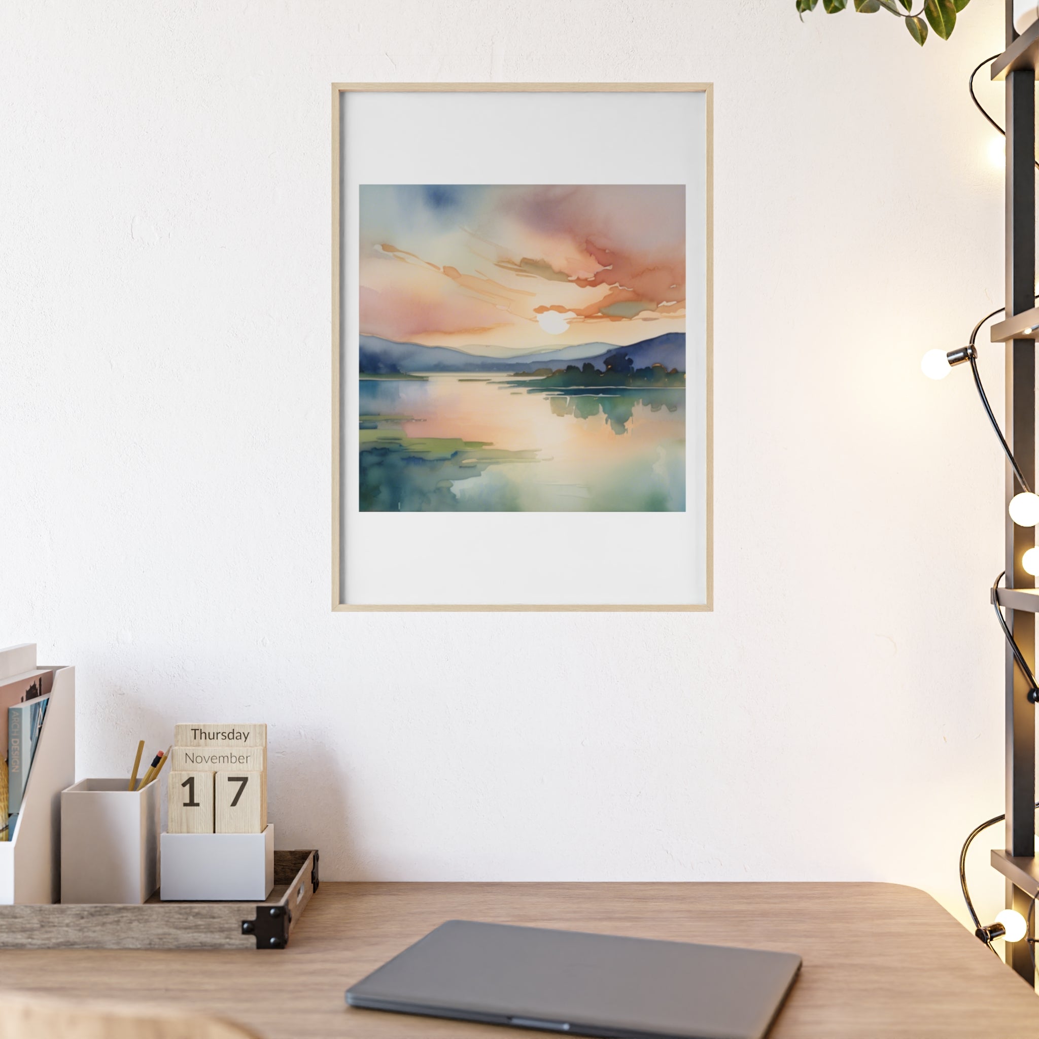 Poster mit Holzrahmen, Art.-Nr. AP 00148 P