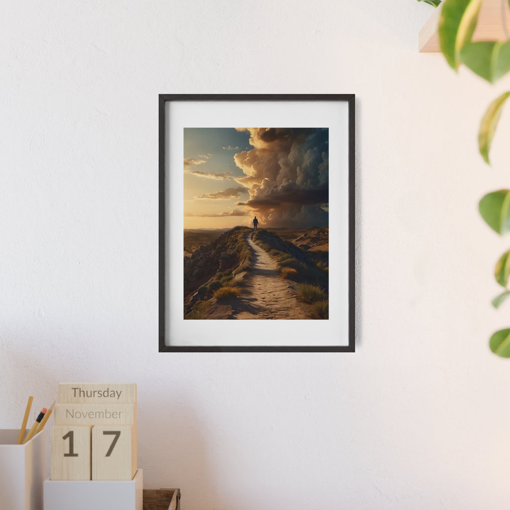 Poster mit Holzrahmen, Art.-Nr. FY 00122 P