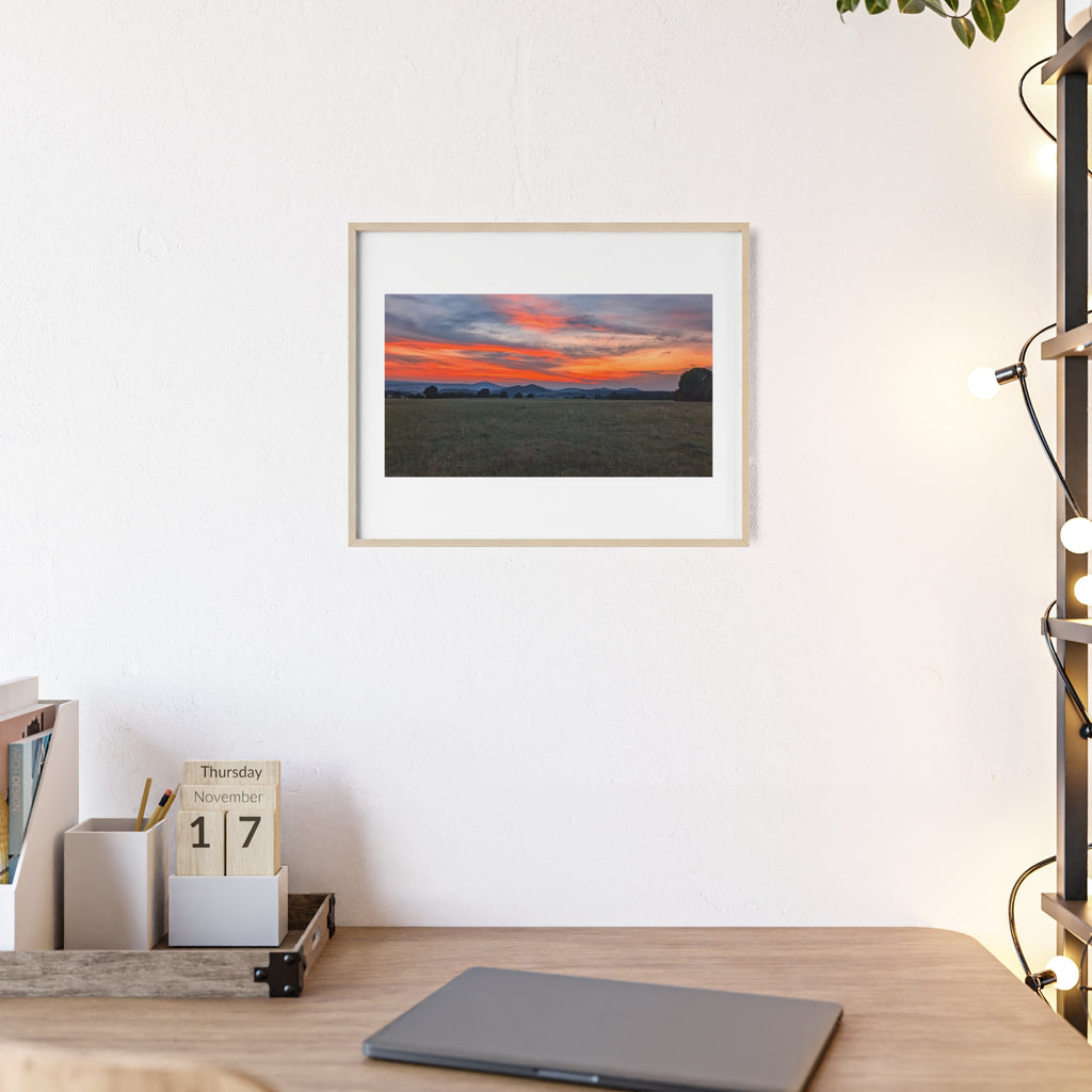 Poster mit Holzrahmen, Art.-Nr. NA 00144 P