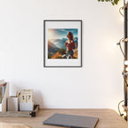 Poster mit Holzrahmen, Art-Nr. AP 00132 P