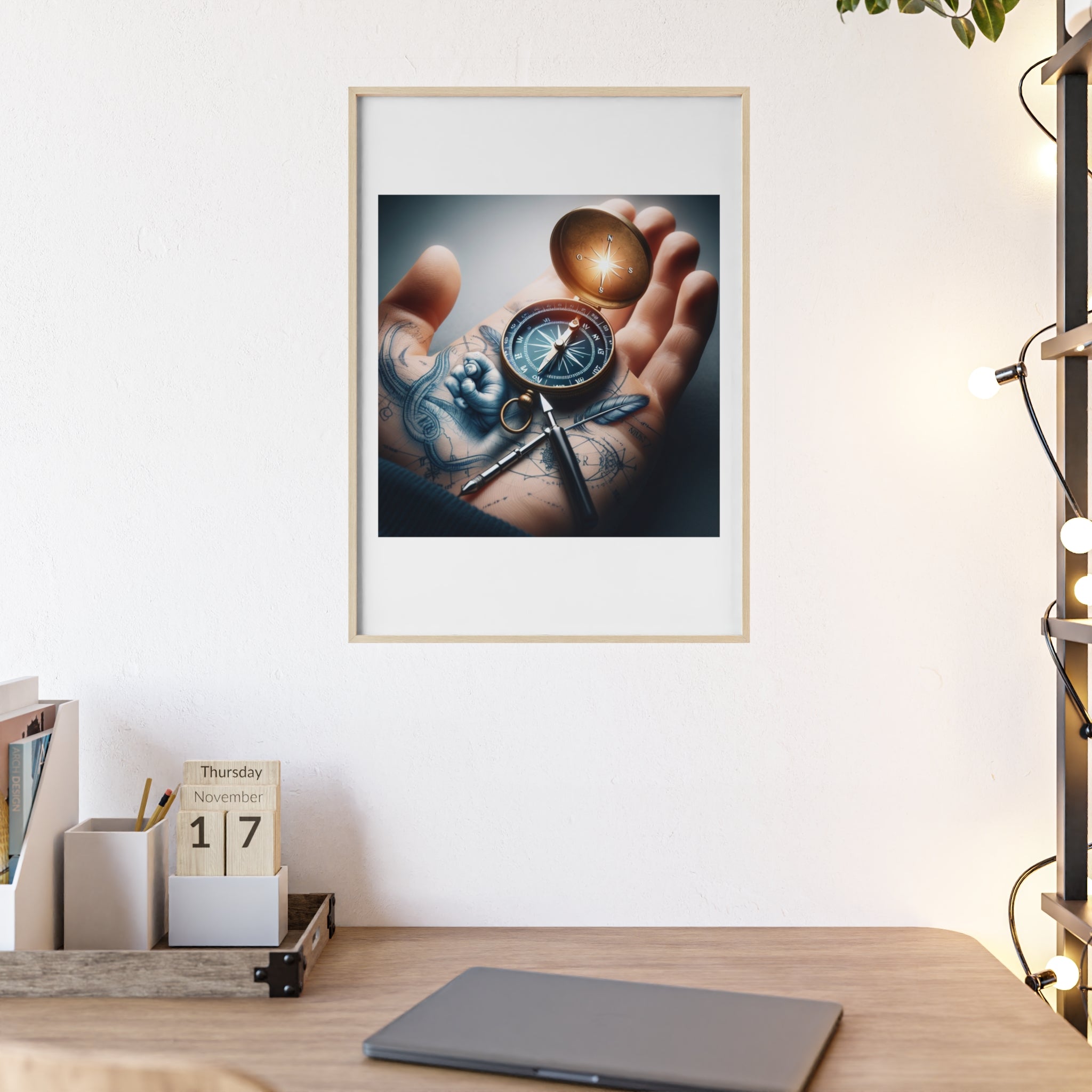 Poster mit Holzrahmen, Art.-Nr. FY 00107 P