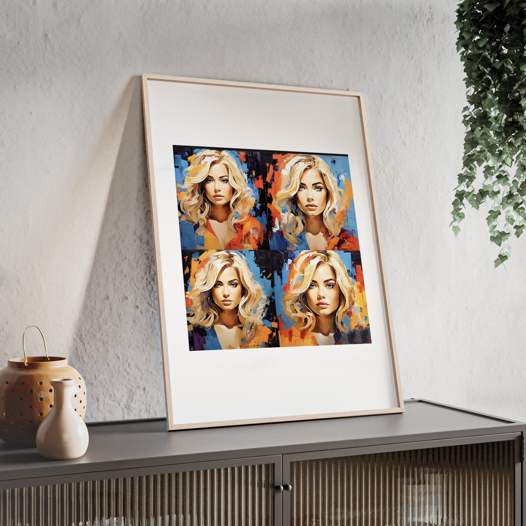 Poster mit Holzrahmen, Art.-Nr. AP 00126 P