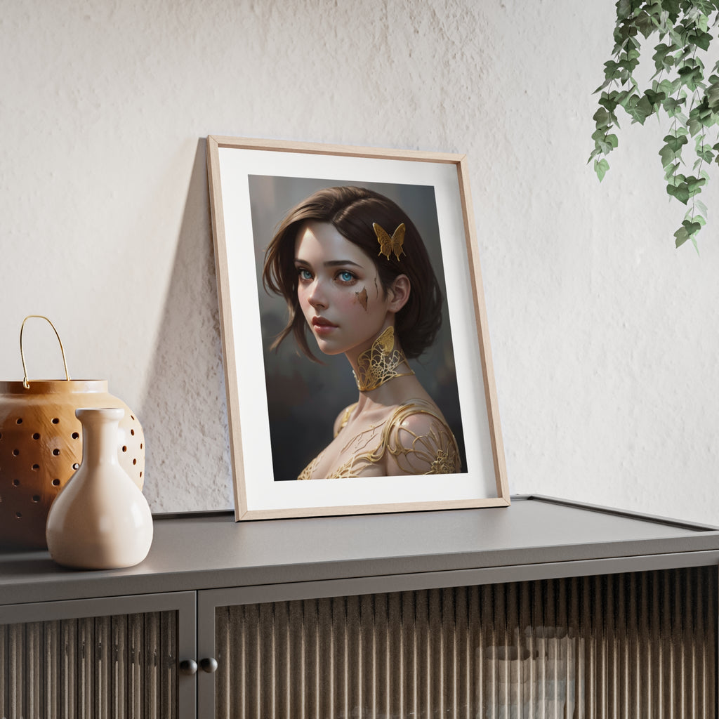 Poster mit Holzrahmen, Art.-Nr. FY 00131 P