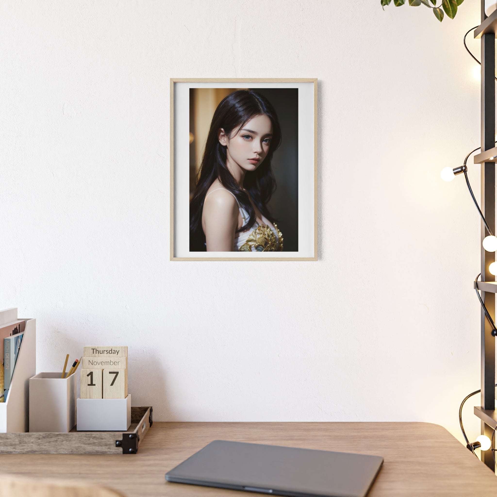 Poster mit Holzrahmen, Art.-Nr. AP 00157 P