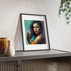 Poster mit Holzrahmen, Art.-Nr. FY 00121 P