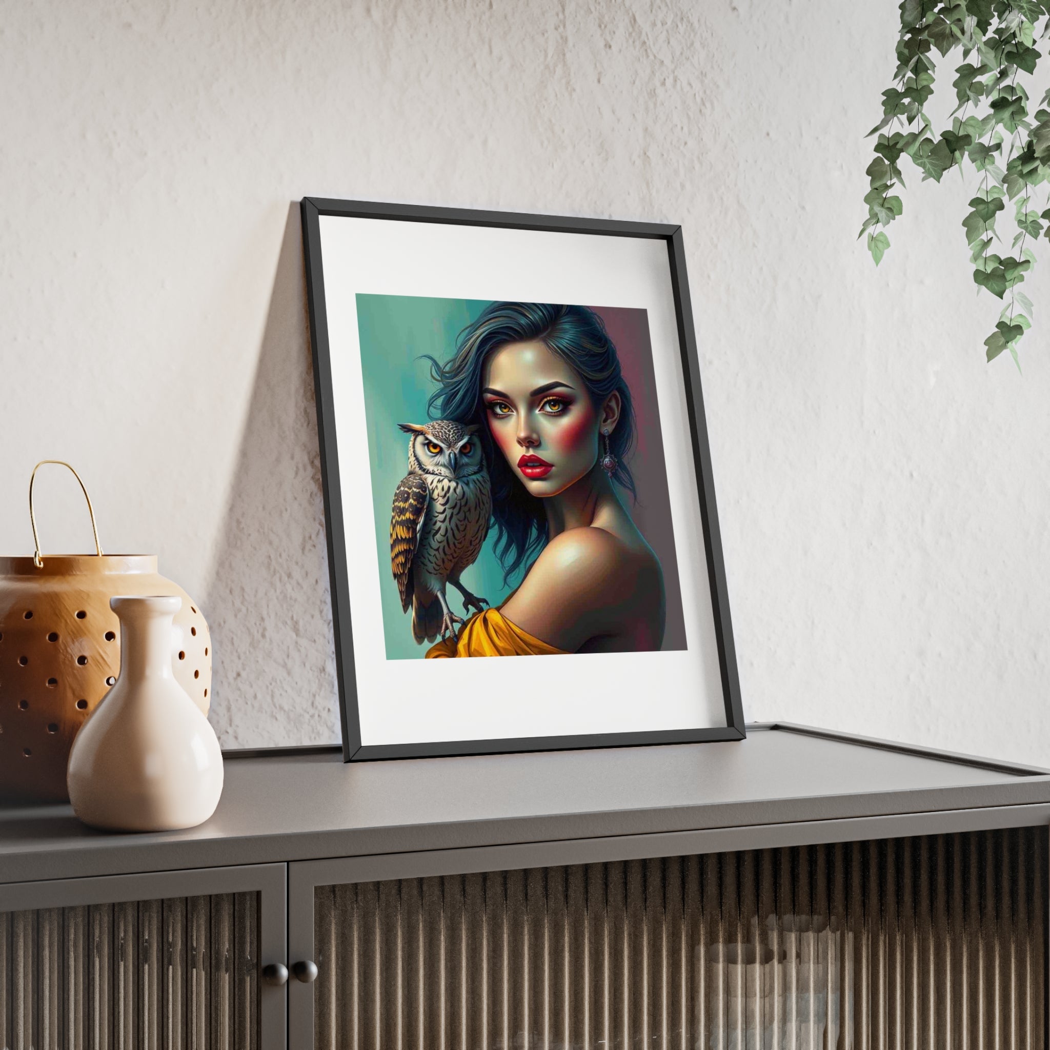 Poster mit Holzrahmen, Art.-Nr. FY 00121 P