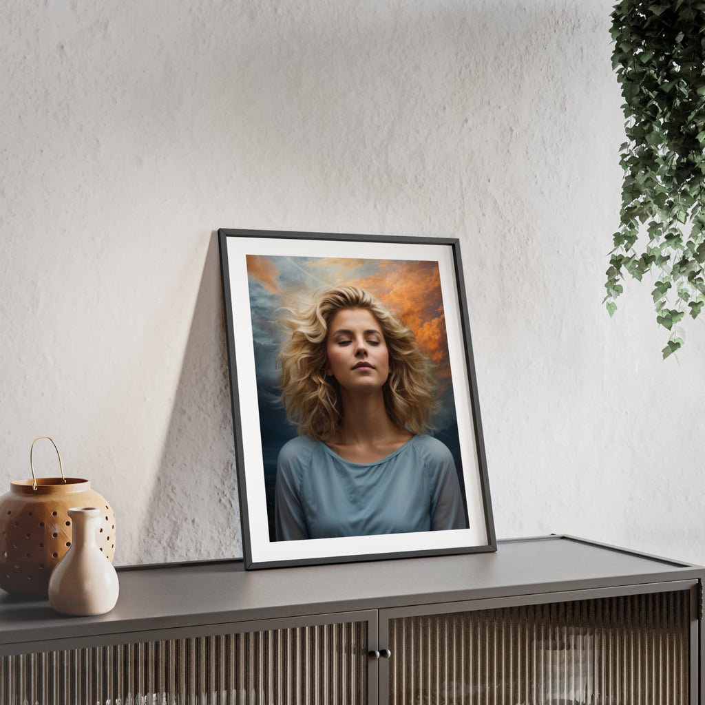 Poster mit Holzrahmen, Art.-Nr. FY 00109 P