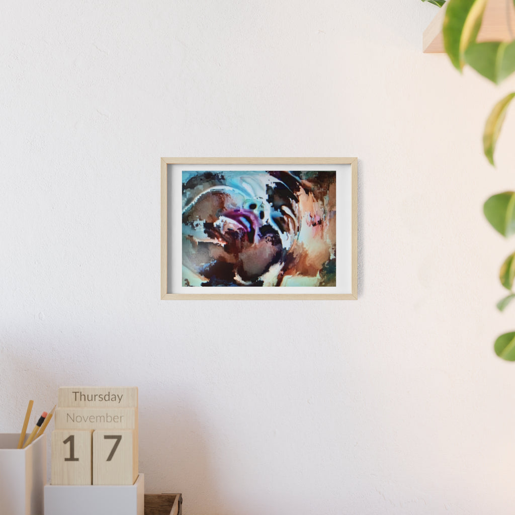 Poster mit Holzrahmen, Art.-Nr. AP 00124 P