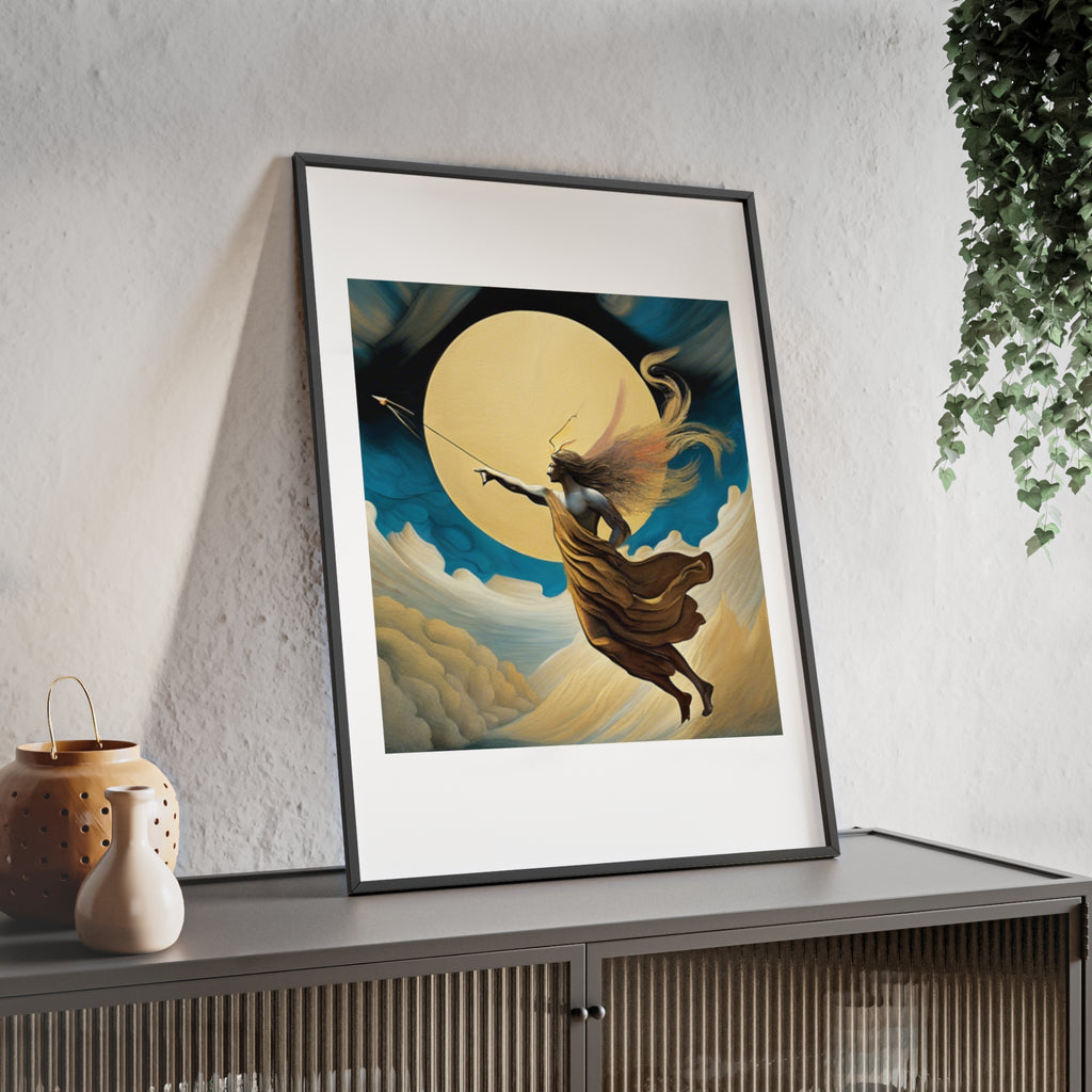 Poster mit Holzrahmen, Art.-Nr. FY 00118 P