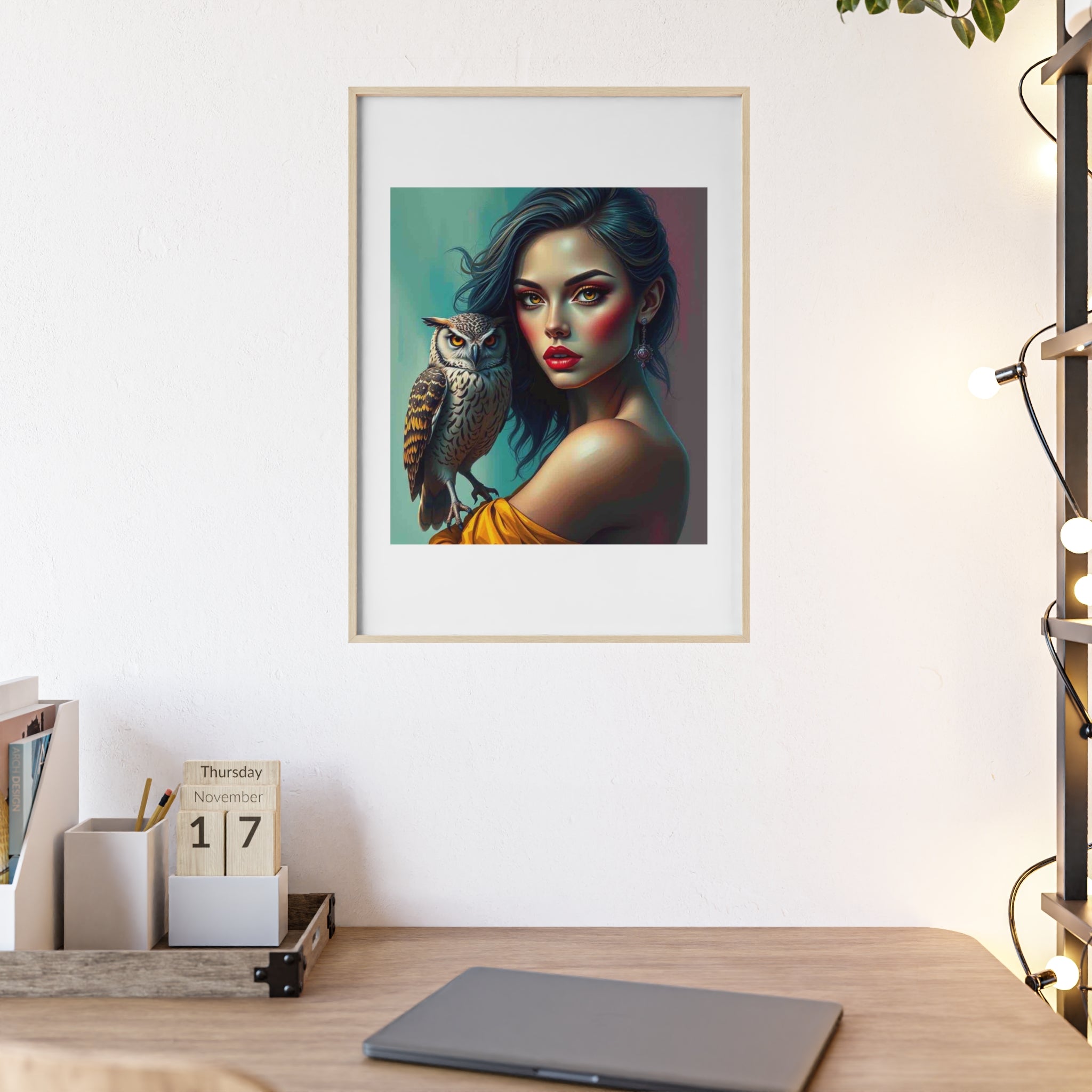 Poster mit Holzrahmen, Art.-Nr. FY 00121 P