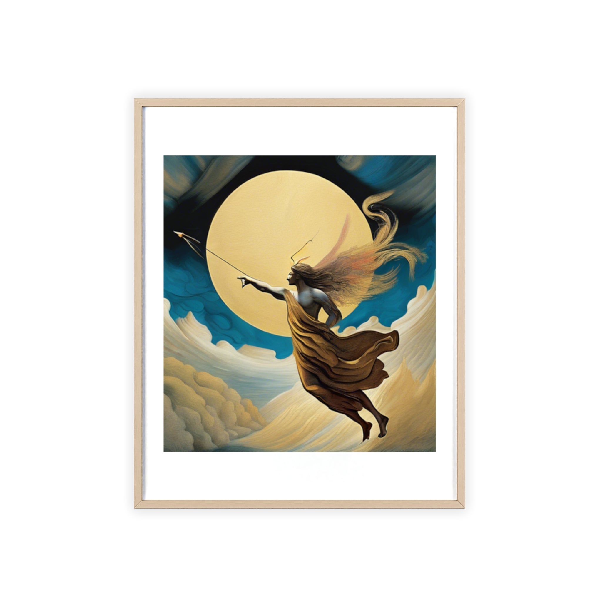 Poster mit Holzrahmen, Art.-Nr. FY 00118 P