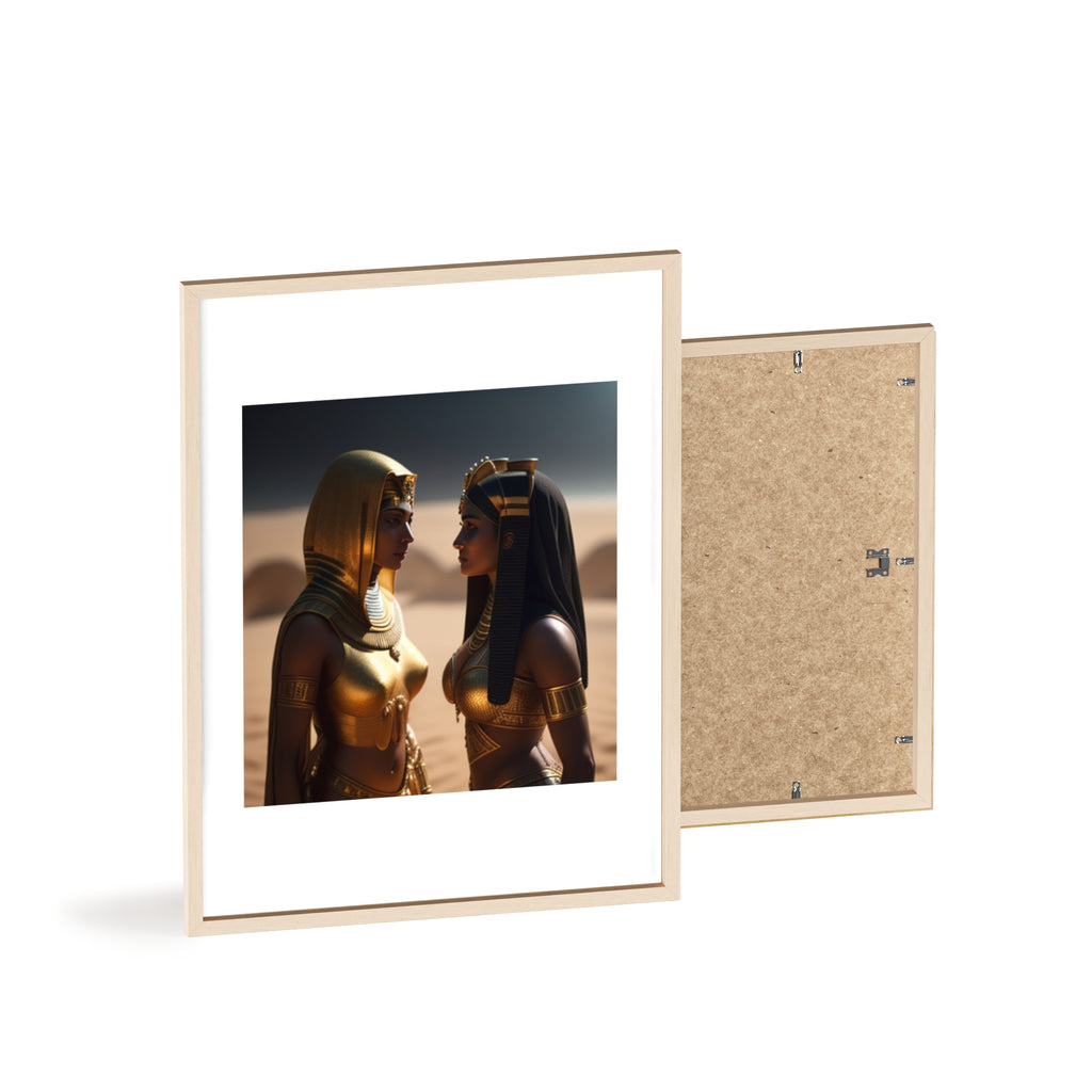 Poster mit Holzrahmen, Art.-Nr. FY 00116 P