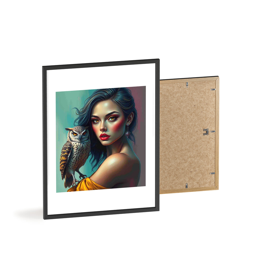 Poster mit Holzrahmen, Art.-Nr. FY 00121 P