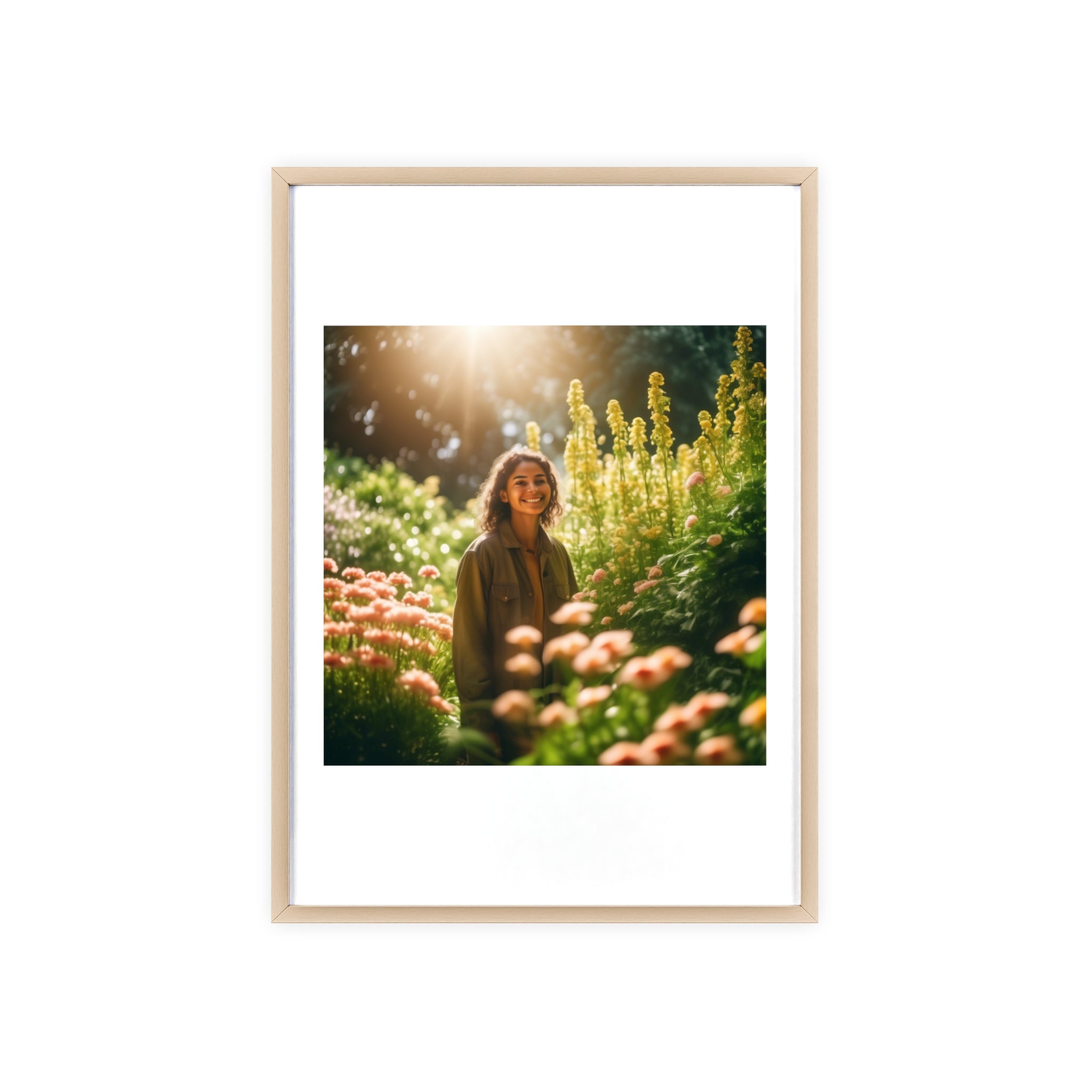 Poster mit Holzrahmen, Art.-Nr. AP 00129 P