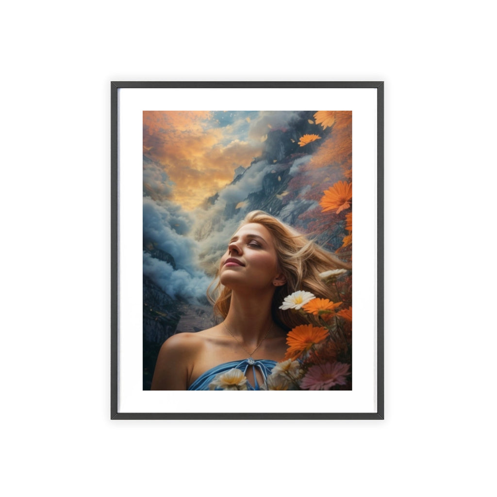 Poster mit Holzrahmen, Art.-Nr. AP 00139 P