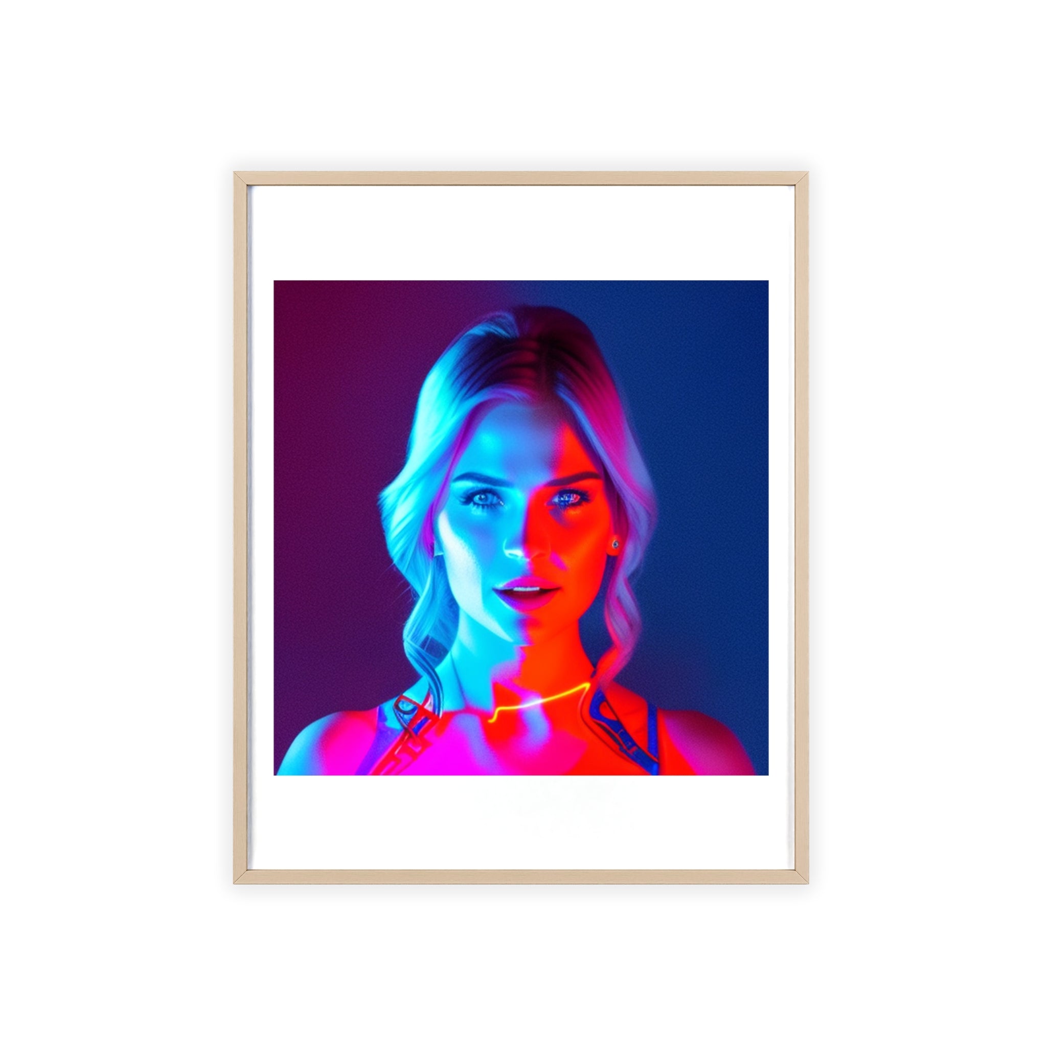 Poster mit Holzrahmen, Art.-Nr. AP 00101 P