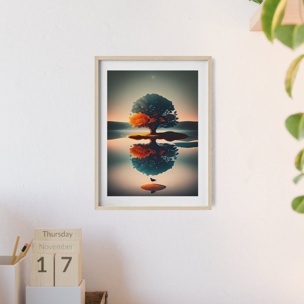 Poster mit Holzrahmen, Art.-Nr. FY 00126 P