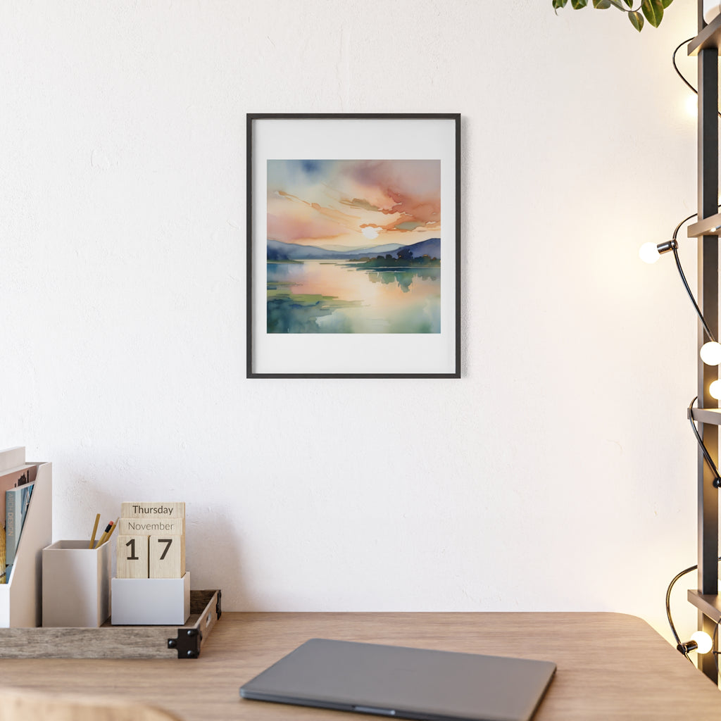 Poster mit Holzrahmen, Art.-Nr. FY 00137 P