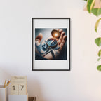 Poster mit Holzrahmen, Art.-Nr. FY 00107 P
