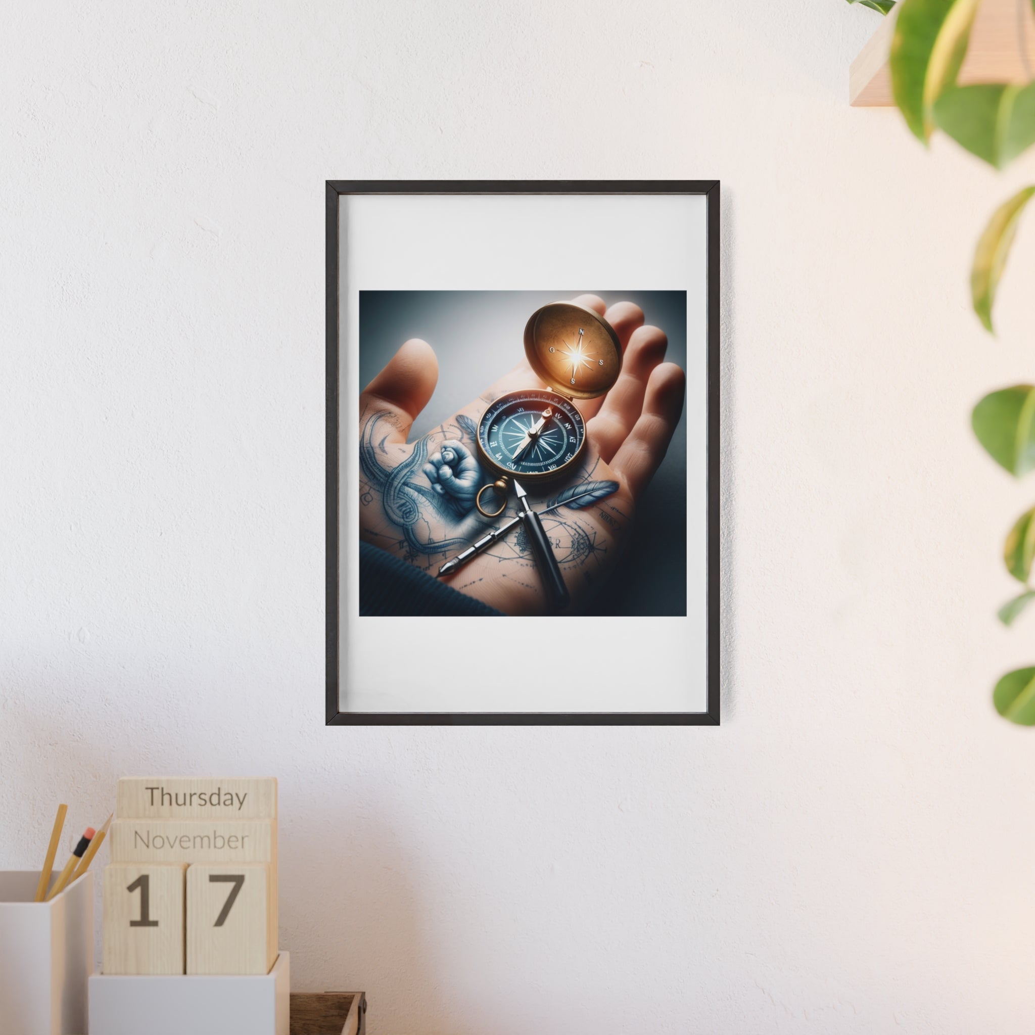 Poster mit Holzrahmen, Art.-Nr. FY 00107 P