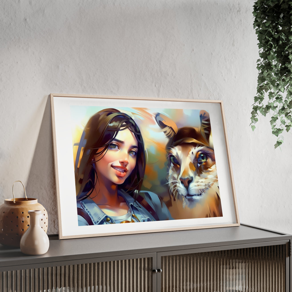 Poster mit Holzrahmen, Art.-Nr. AP 00122 P
