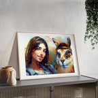 Poster mit Holzrahmen, Art.-Nr. AP 00122 P