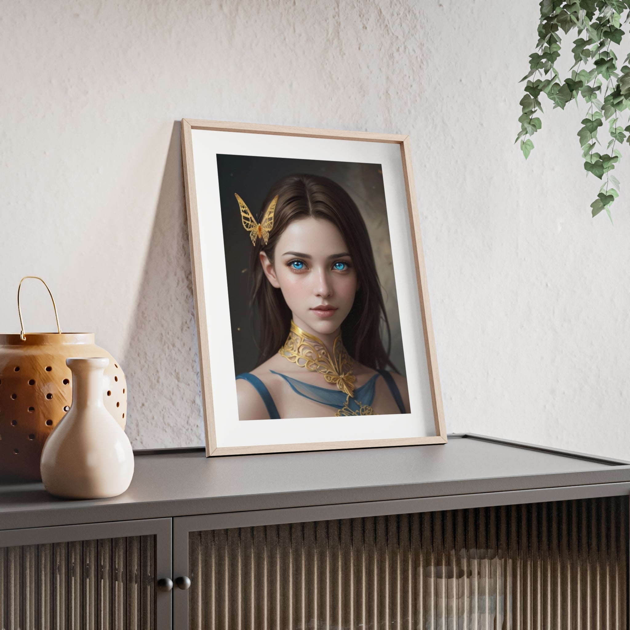 Poster mit Holzrahmen, Art.-Nr. FY 00125 P