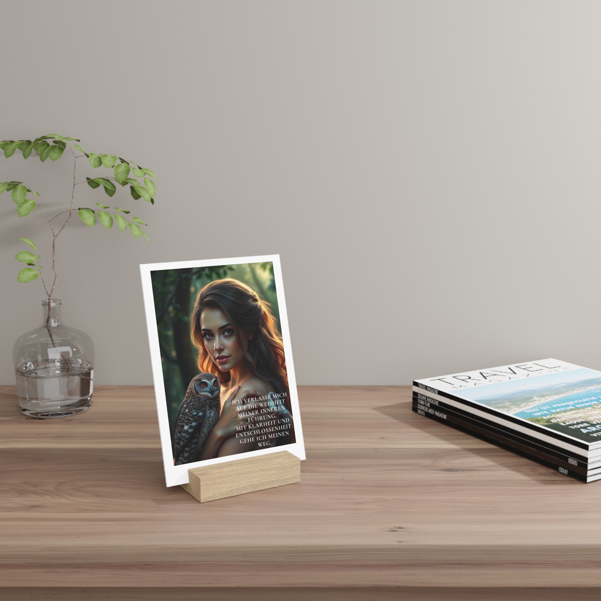 Aufsteller mit Ständer, Art.-Nr. G 002-4