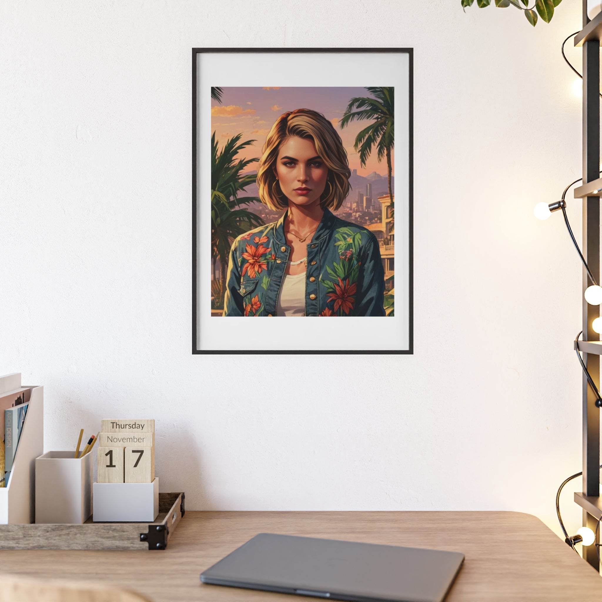 Poster mit Holzrahmen, Art.-Nr. AP 00151 P