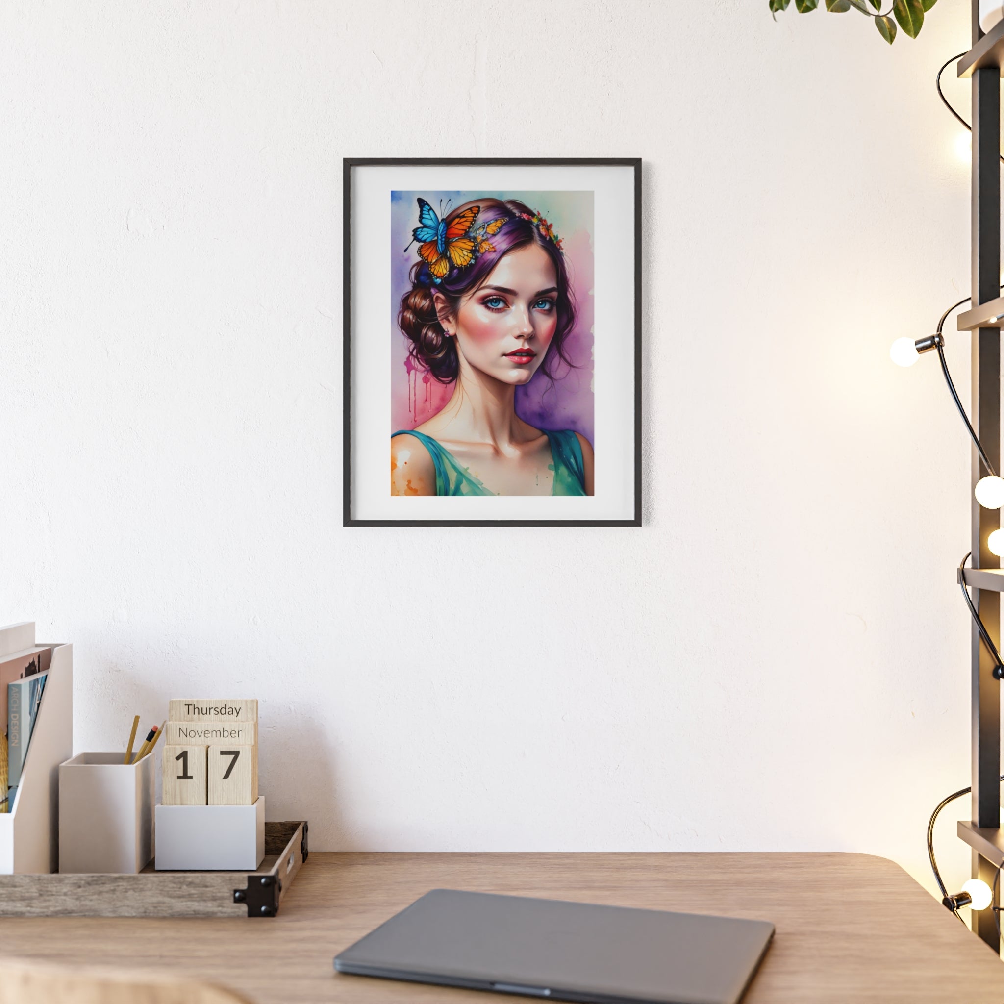 Poster mit Holzrahmen, Art.-Nr. AP 00140 P