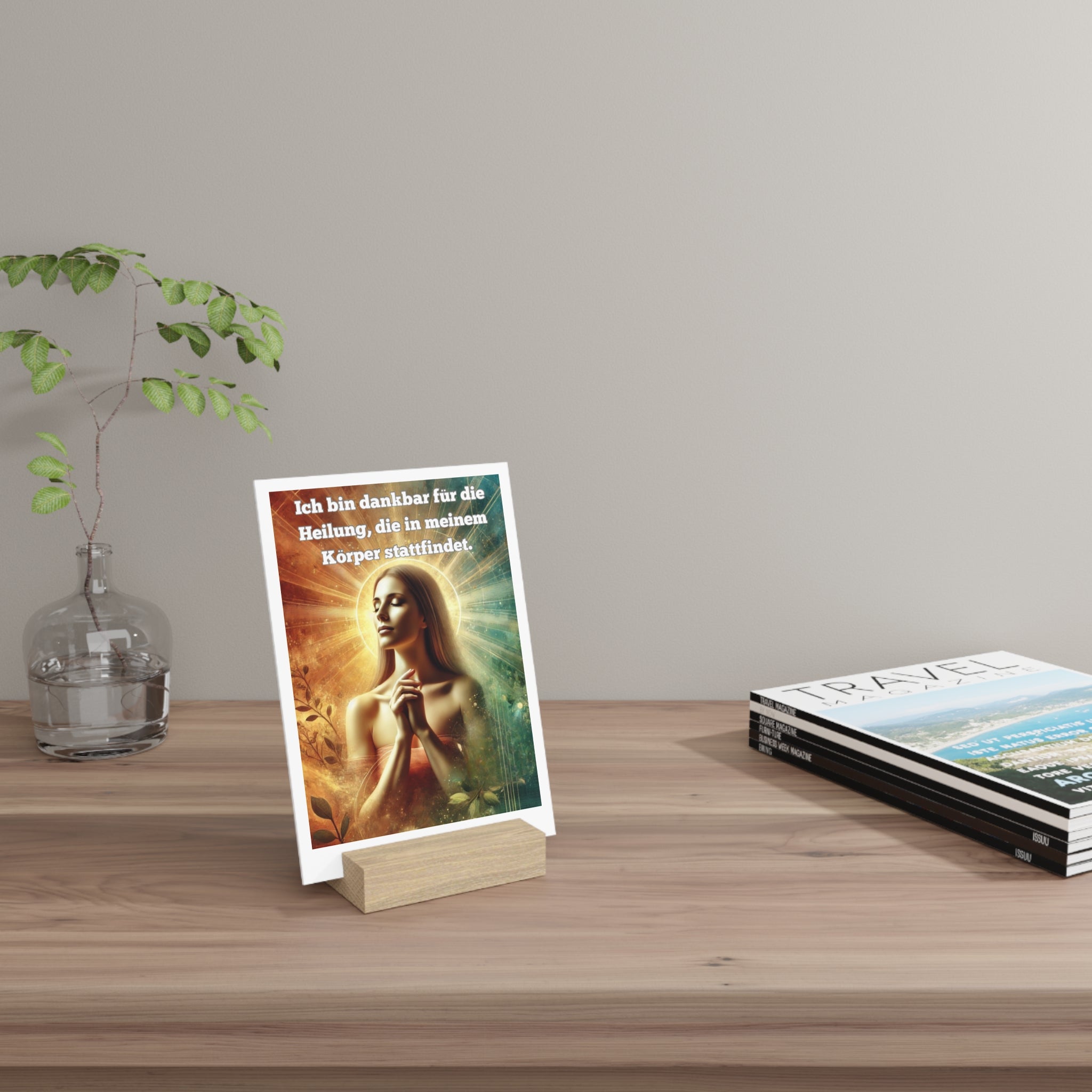 Aufsteller mit Ständer, Art.-Nr. G 001e-4