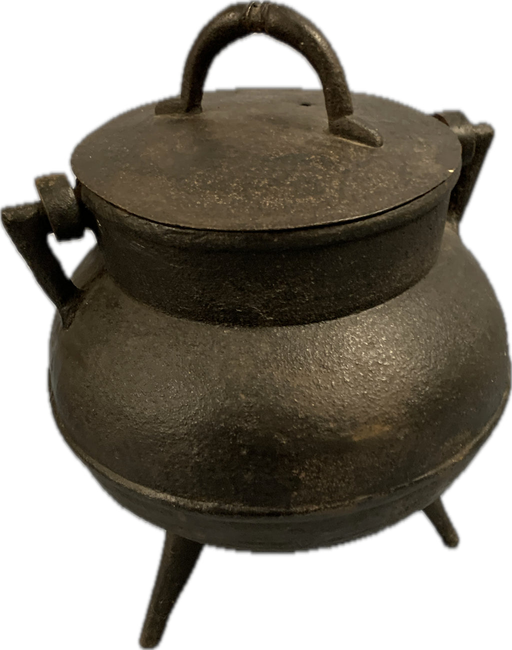 Antiker Kupfer-Grapen mit Deckel – selten & edel