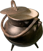 Antiker Kupfer-Grapen mit Deckel – selten & edel